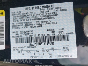 2026 Ford Mustang EcoBoost Premium Convertible - miniatura 12