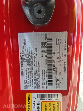 2026 Ford Mustang EcoBoost Premium Coupe - miniatura 2