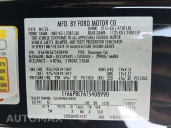 2026 Ford Mustang GT Premium Coupe – miniatura 5