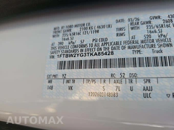 2026 Ford Transit 350 Cargo Van Low Roof 148.0" WB - miniatura 5