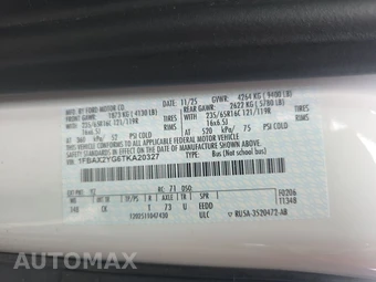 2026 Ford Transit Passenger Van XLT Low Roof 148.0" WB - miniatura 15