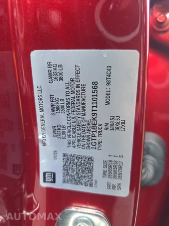 2026 GMC Canyon Elevation Crew Cab Medium Bed 2VL - miniatura 15