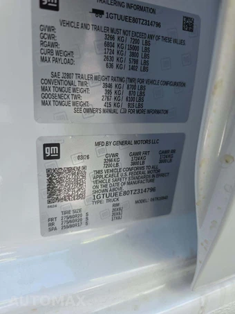 2026 GMC Sierra 1500 AT4 Crew Cab Short Bed 4SB - miniatura 5