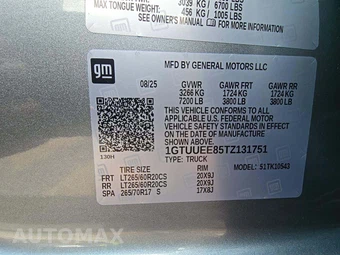 2026 GMC Sierra 1500 AT4 Crew Cab Short Bed 4SB - miniatura 2