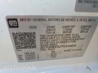 2026 GMC Sierra 1500 AT4 Crew Cab Short Bed 4SB - miniatura 5