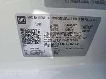 2026 GMC Sierra 1500 AT4 Crew Cab Short Bed 4SB - miniatura 2
