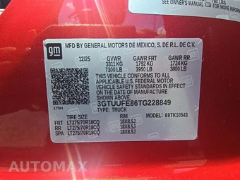 2026 GMC Sierra 1500 AT4X Crew Cab Short Bed 4SG - miniatura 2