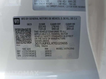 2026 GMC Sierra 1500 AT4X Crew Cab Short Bed 4SG - miniatura 2