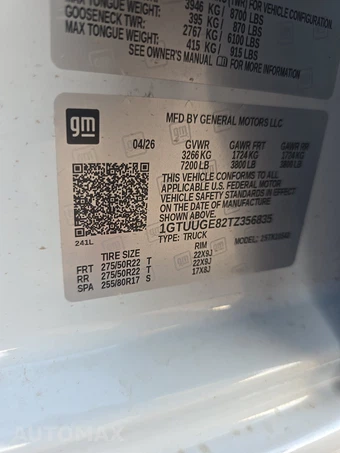 2026 GMC Sierra 1500 Denali Crew Cab Short Bed 5SA - miniatura 14