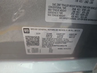 2026 GMC Sierra 1500 Elevation Crew Cab Short Bed 3SB - miniatura 14
