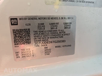 2026 GMC Sierra 1500 SLT Crew Cab Short Bed 4SA - miniatura 14