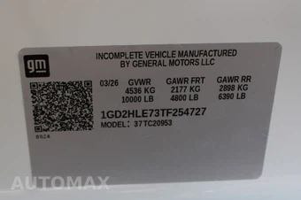 2026 GMC Sierra 2500HD Pro Extended Cab Long Bed 1SA - miniatura 30