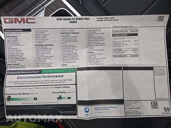2026 GMC Sierra EV Denali Max Range Crew Cab Short Bed - miniatura 32