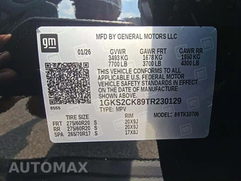 2026 GMC Yukon AT4 4SB - miniatura 2