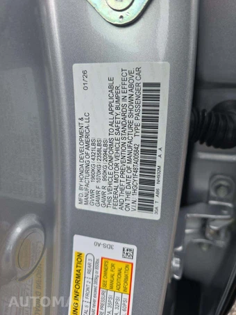 2026 Honda Accord Sedan SE - miniatura 5