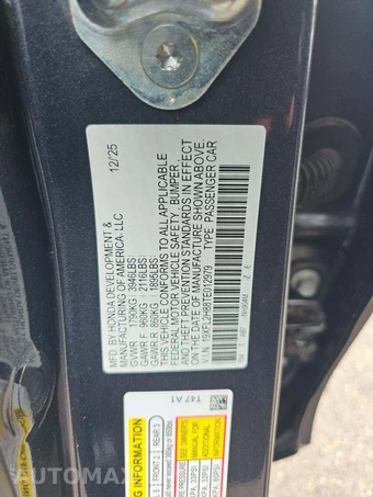 2026 Honda Civic Hatchback Sport - miniatura 5