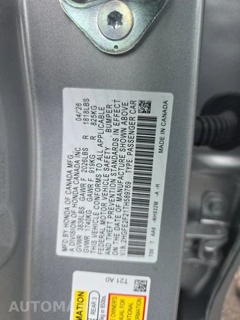 2026 Honda Civic Sedan LX - miniatura 14