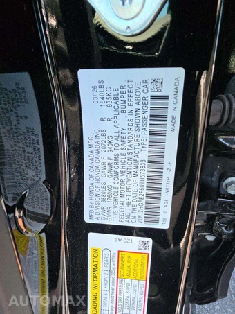 2026 Honda Civic Sedan Sport - miniatura 5