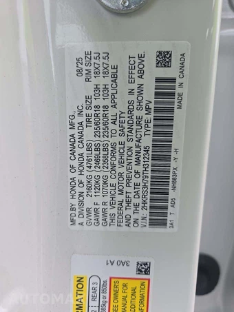 2026 Honda CR-V EX-L - miniatura 2