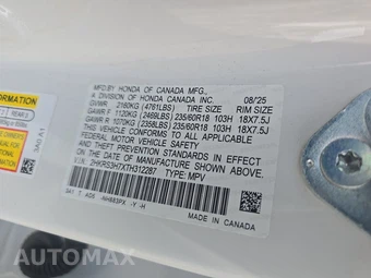 2026 Honda CR-V EX-L - miniatura 14