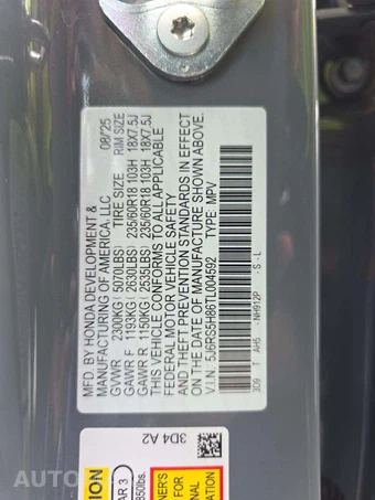 2026 Honda CR-V Hybrid Sport-L - miniatura 5