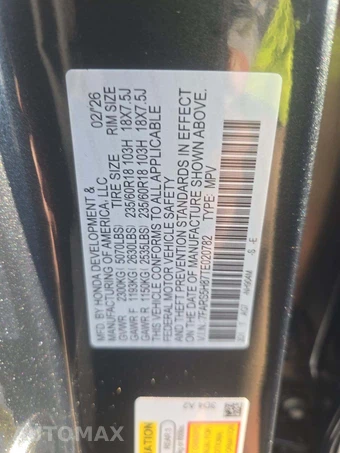 2026 Honda CR-V Hybrid Sport-L - miniatura 5
