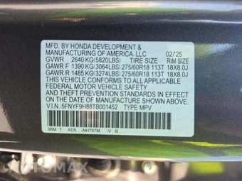 2026 Honda Passport TrailSport Elite - miniatura 5