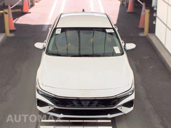2026 Hyundai Elantra Hybrid Blue - miniatura 2