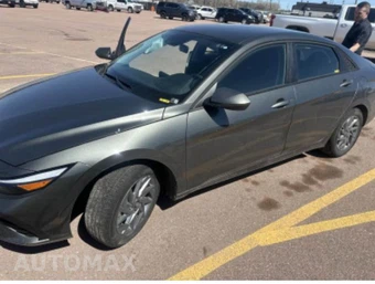 2026 Hyundai Elantra Hybrid Blue - car from the USA, Manheim Buy-Now listing at AUTOMAX