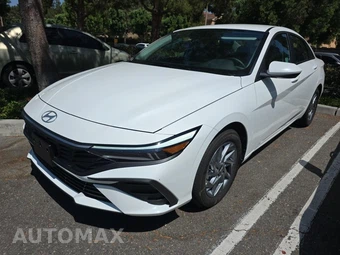 2026 Hyundai Elantra Hybrid Blue - car from the USA, Manheim Buy-Now listing at AUTOMAX