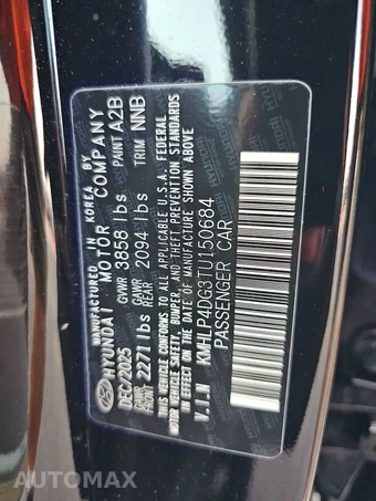 2026 Hyundai Elantra Limited - miniatura 14