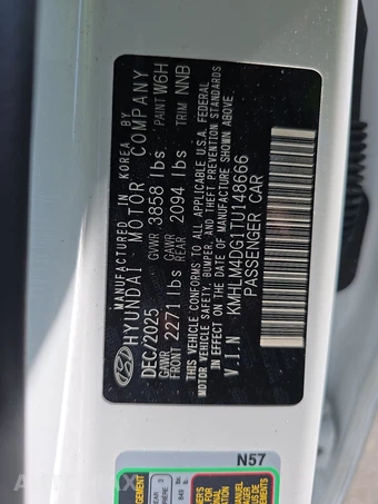 2026 Hyundai Elantra SEL Sport - miniatura 15