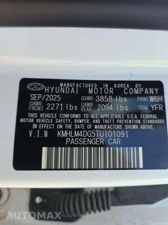 2026 Hyundai Elantra SEL Sport - miniatura 2