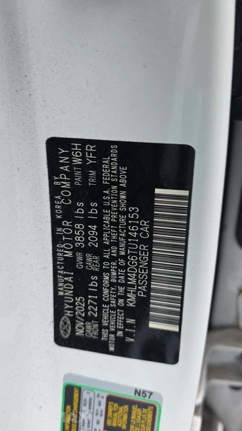 2026 Hyundai Elantra SEL Sport - miniatura 24