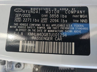 2026 Hyundai Elantra SEL Sport - miniatura 14