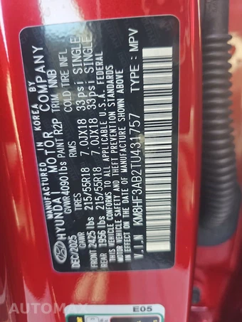 2026 Hyundai Kona SEL Sport - miniatura 14