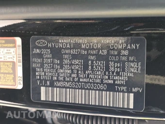 2026 Hyundai Palisade Calligraphy - miniatura 15