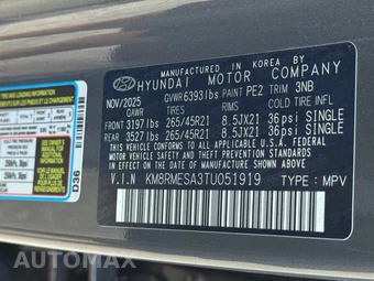 2026 Hyundai Palisade Hybrid Calligraphy - miniatura 47