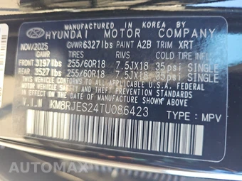 2026 Hyundai Palisade XRT PRO – miniatura 22