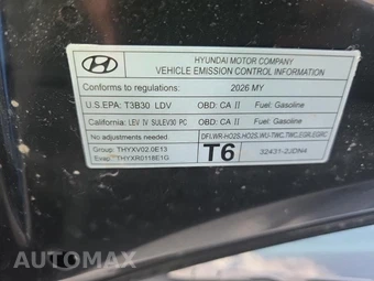 2026 Hyundai Sonata Hybrid Blue - miniatura 20