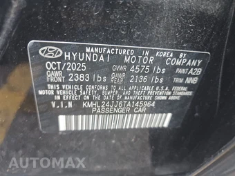 2026 Hyundai Sonata Hybrid Blue - miniatura 14
