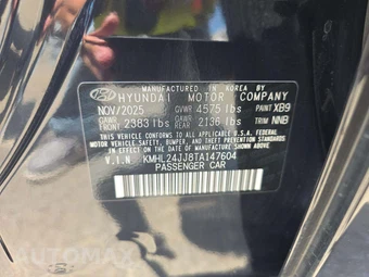 2026 Hyundai Sonata Hybrid Blue - miniatura 5