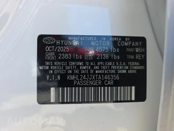 2026 Hyundai Sonata Hybrid Blue - miniatura 17