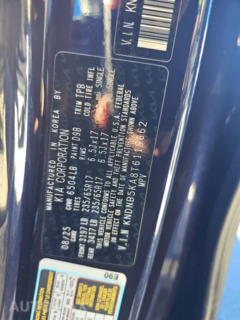2026 Kia Carnival Hybrid MPV LXS 121.7" WB - miniatura 16