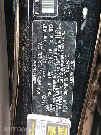 2026 Kia K4 GT-Line Sedan - miniatura 15