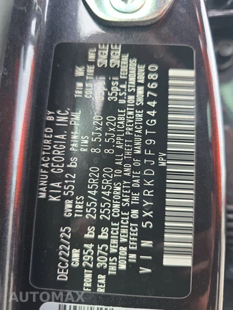 2026 Kia Sorento X-Line SX - miniatura 15