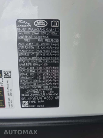 2026 Land Rover Range Rover SE - miniatura 2