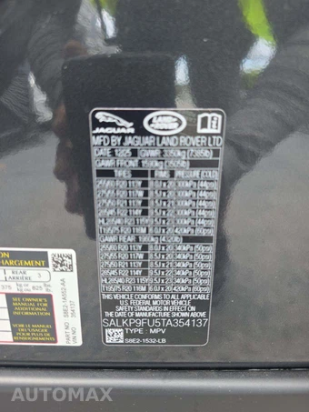 2026 Land Rover Range Rover SE - miniatura 5