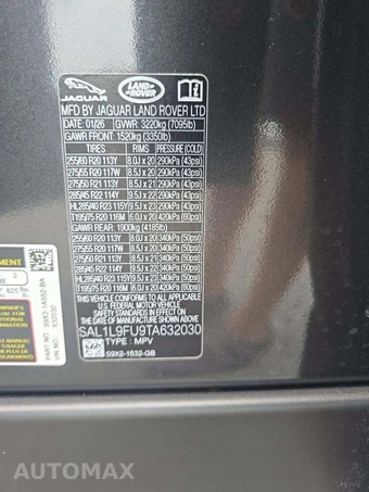 2026 Land Rover Range Rover Sport Dynamic SE – miniatura 2