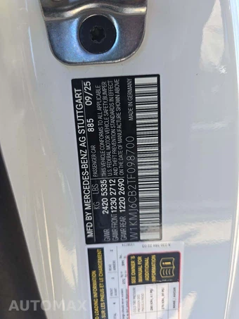 2026 Mercedes-Benz AMG CLE 53 4MATIC+ Coupe – miniatura 2